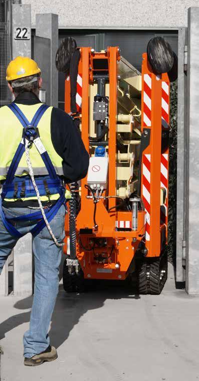 Your mobile, low weight tool for overhead work Introducing the range of compact crawler boom lifts