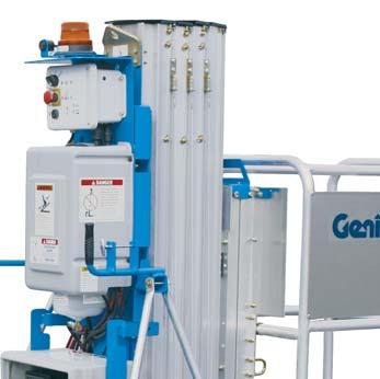 Stability and Reliability Genie IWP Super Series lifts can be easily moved around