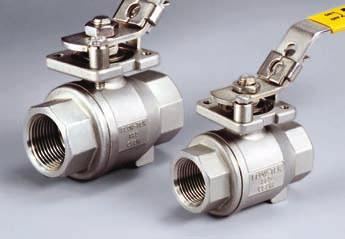 1/4 through 2 Pressure Rating: 1/4-2 : 1000 psi WOG Series S80 ball valves have been designed to meet the needs of the chemical, textile and process industries.