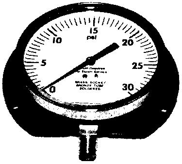 * Price on Request 3.5 Gauges Air Pressure Gauges Part # Description Price 4101-LFS310 Span 3.5 gauge, 0-30 PSI, 1/4" bottom connect, liquid filled, with mounting studs.