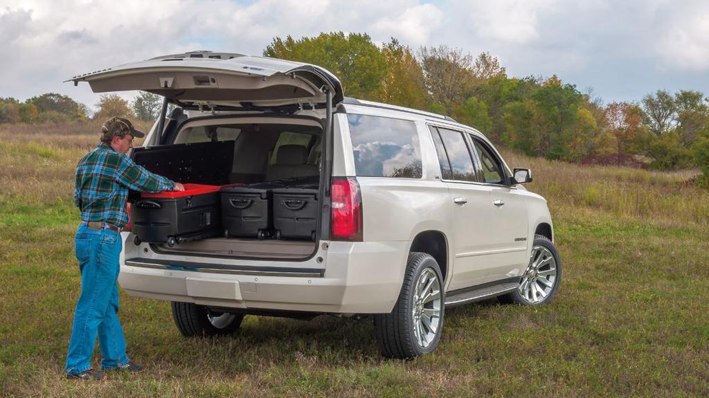 Fits most SUV s, pickup trucks, and vans All-in-one: