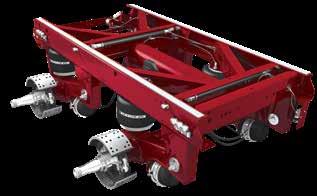 UNDERSTANDING TRAILER Air Suspension Slider Systems Benefits VANTRAAX combines the advantages of INTRAAX with the patented K-2 slider box Low maintenance Cam Tube System for trailer brake systems