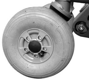 shorter driving distances. So check regularly to see that the tires are maintained at a pressure of 29-36 psi (200-250 kpa). Filling With Air 1.