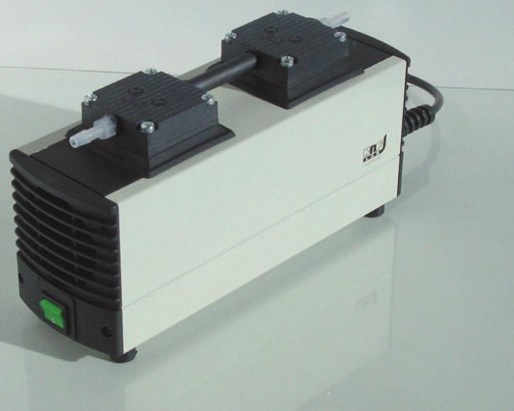 Data Sheet E 1 LABOPORT Mini Diaphragm Vacuum Pumps With fine control valve and vacuum gauge (.