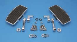 Mini-Floorboard Kit for Dresser Models Bolts to the passenger floorboard mounting point on all late model Dressers.