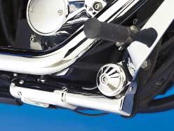 Master Cylinders & Accessories Apparel 26255 Bike Kits & Trailers Seats & Bags Foot Hand Master Cylinder and Brake Pedal Pivot Cover Kit Dress-up the industrial look of the rear master cylinder and