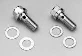 OEM 63609-72).............$9.49 28190 90 right-angle fitting 1/8" NPT to female 3/8"-24 inverted flare. Connects the front brake line to the handlebar master cylinder and brake tee. (repl.