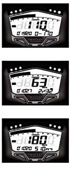 DB-02R DIGITAL LCD METER (STREET/RACE VERSION) ITEM NUMBER BA022W10 The DB-02R was especially made to fit your street or race bike needs.