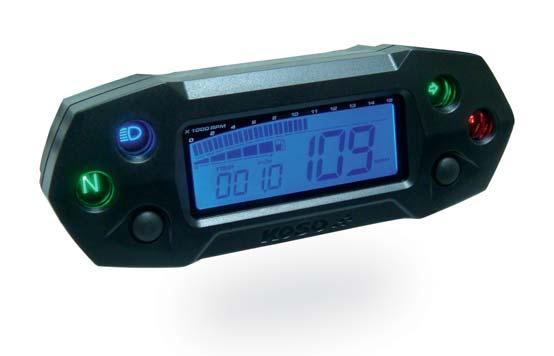 DB-01R SPEEDOMETER (E-MARK APPROVAL) ITEM NUMBER BA018B00 BLUE BACK LIGHT The DB Series, has been designed for Dirt bikes
