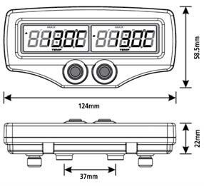 EGT Meter DUAL EGT WITH RPM & WATER TEMPERATURE ITEM NUMBER BA006B00 WITH STANDARD EGT SENSORS ( EGT / EGT ) ITEM NUMBER BA006B00X WITH FAST RESPONSE EGT SENSORS Continuing on with the evolution of