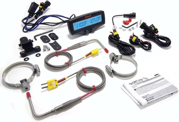The settable warning and maximum recall functions for both EGT's, RPM and water temperature are easy to use and show you vital engine information.