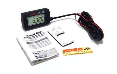 6mm Meter weight Around 30g ITEM NUMBER BA005015 The mini RPM & hour meter is designed for the off-road bikes.