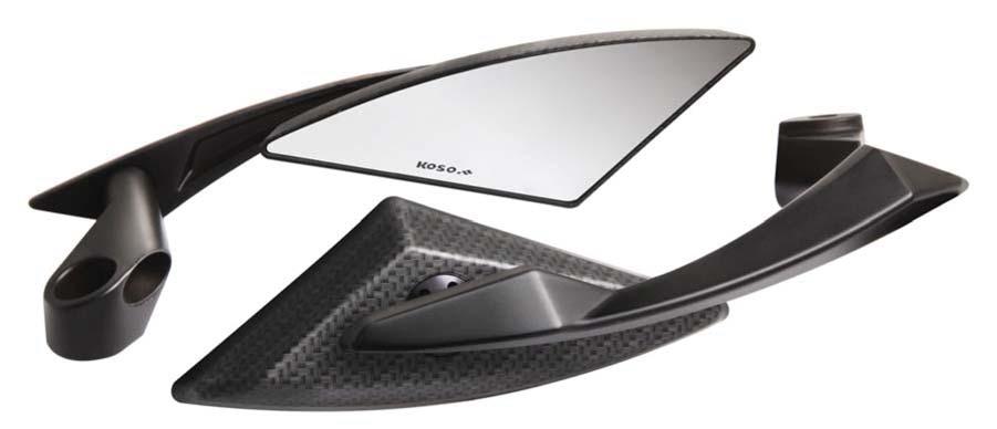 DEVILS Style MIRRORS Get a modern look to your bike with our Devil style universal mirrors.