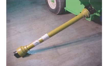 540 PTO Shaft The 6000 Series Ag-Bagger rotor and hydraulics are driven by the tractor s power