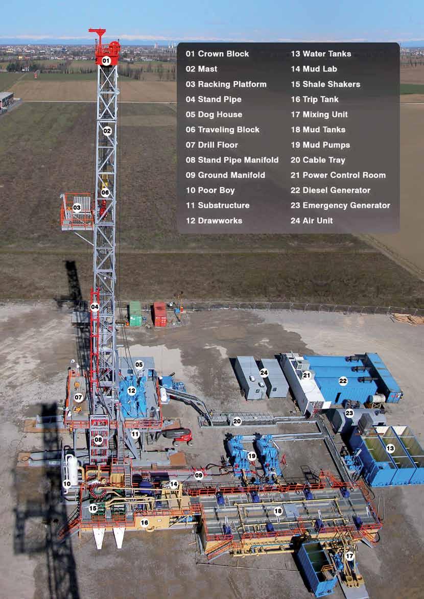 Land Rigs 16 Quality System Policy Drillmec has always viewed continuous improvement of company processes and complete satisfaction of customer s needs as essential factors for standing out on the