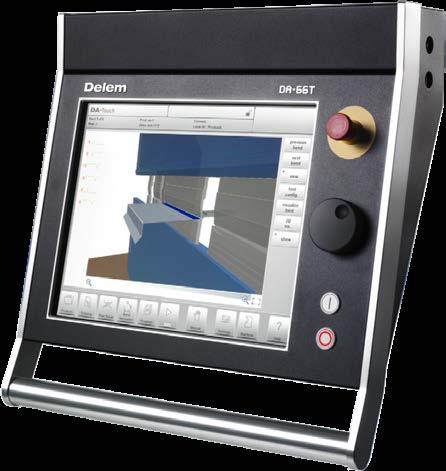 DELEM DA-66T / 69T The new generation DA-Touch controls offer an even higher grade of efficiency in programming, operation and control of today s press brakes.