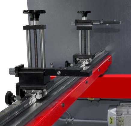 BACKGAUGE SYSTEMS Establishing the right back gauge for your projects will allow for increased part production and precision.