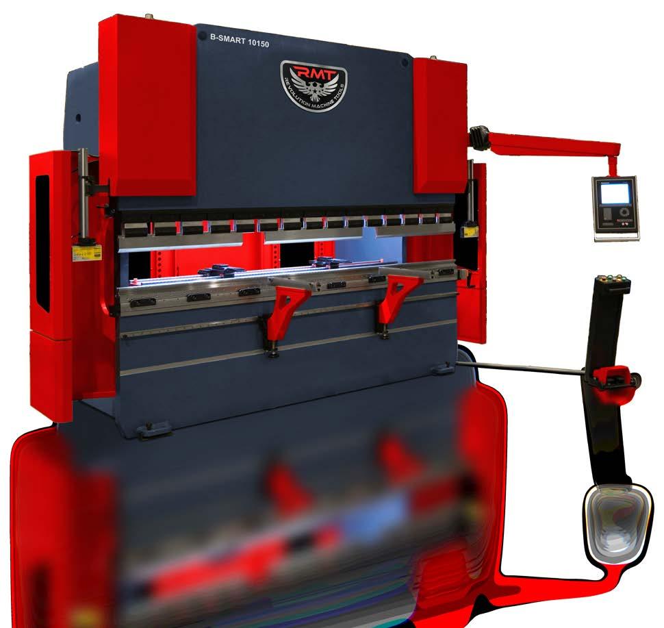 B-SMART SERIES WANT A WORKHORSE? 3 AXIS CNC SYNCRO PRESS BRAKE The 3 Axis CNC Syncro Press Brake is our most popular model by volume and a true workhorse.