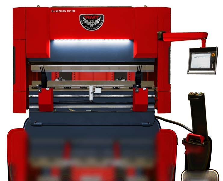 BENEFITS OF RMT PRESS BRAKES What better benefit can a machine provide than adding to your bottom line.