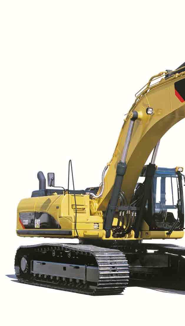 330D L and 330D L Hydraulic Excavators The D Series incorporates innovations for iproved perforance, controllability and versatility.