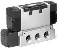 5 Port Pilot/Metal Seal /Non SeriesVFS6000 Large flow/: Nl/min 985 Low power consumption/.