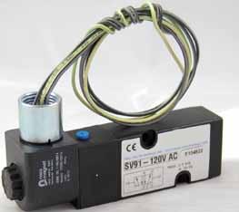 Pressure: 20 to 120 PSI Pilot 4 2 Ordering Schematic 14 5 1 3 Series NEMA 4/4X - S V61 I.S. - S V71 NEMA 7/9 - S V91 Voltage 24 VDC 120 VAC 240 VAC/120 VDC 24 VAC/12 VDC (only option for SV71) J FLOW CONTROLS 4665 Interstate Dr.