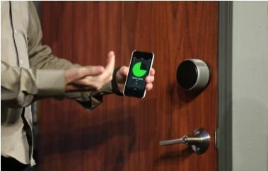 Door Security Feature The smart lock can also incorporate the CT510 Series switch to signal an open or closed door condi on.