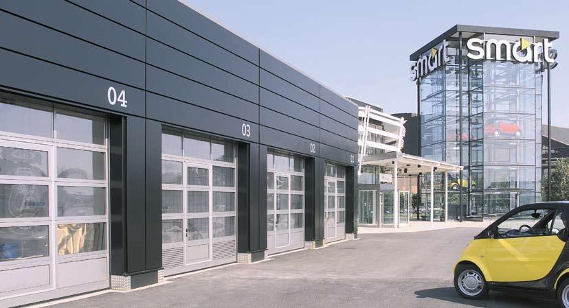 TAR 40 Aluminium door with profiles with thermal break Convincing arguments This door has three advantages: high transparency, exceptional stability and good thermal insulation.