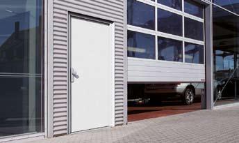 Side doors are also available on request with 3-point locking (latch, bolt, double locking hook and security rose escutcheon), which cannot be retrofitted.