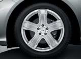 5 J x 19 ET 64 Tyre: 255/50 R19 B6 647 4379 Option for rear axle: Wheel: 9.