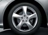 5 J x 20 ET 60 Tyre: 265/45 R20 B6 647 1836 Alanz 5-twin-spoke wheel ıncenıo light-alloy wheel 50.8 cm (20 inch) Finish: sterling silver Wheel: 8.