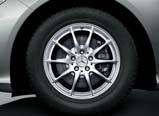 3 cm (19 inch) Finish: titanium silver Wheel: 8 J x 19 ET 67 Tyre: 255/50 R19 B6 647 1835 On all light-alloy wheels, use wheel bolt B6 647 0159 and the corresponding rim lock