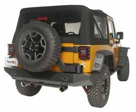 from flying rocks and debris. Now you never have to be uncertain of what lies ahead! 15 15100.01 11027.03 & 15209.03 All Terrain Modular Front Bumper, 07-14 Wrangler 11542.