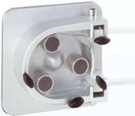 Single-channel pump-heads.45 37 Gentle pumping This pump-head is gentle enough for pumping highly concentrated viable cells Instantly interchangeable pump system IP 5 IP 5 Pro-.