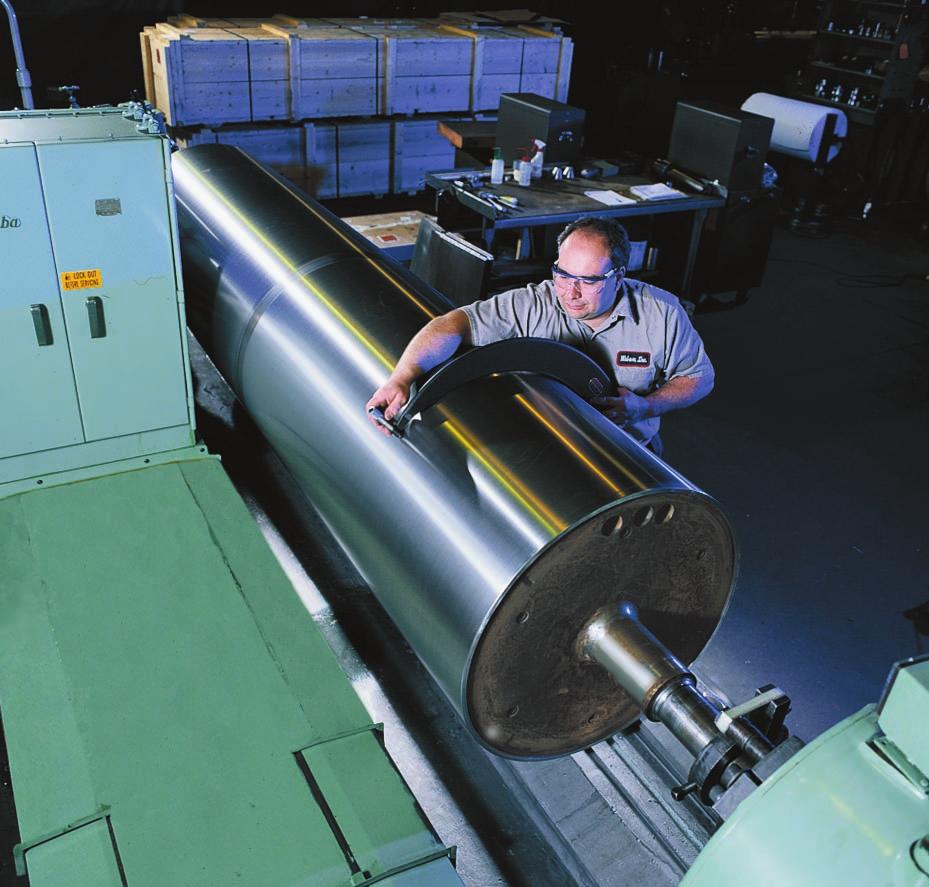 LARGE PRECISION ROLLS More than Idlers.