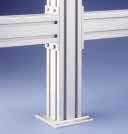 ends bolted directly to floors provides maximum safety and stability.