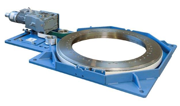 ROTARY CHANGING SYSTEMS Rotary changer in very flat design SHORT VERSION ROTARY CHANGER IN VERY FLAT DESIGN Component supply in transport containers directly in the robot cell on-site has established