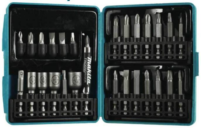 Impact Driver Accessories 28 Piece Accessory Kit Magnetic nut setters 3-inch finder driver Insert bits Power-driver bits Part No. T00169 $30.