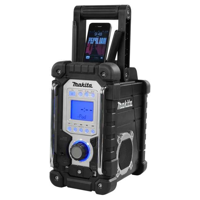 Cordless or Electric Job Site Radio with ipod / iphone Docking Station $183.
