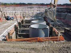 Custom Engineered Solutions Taking YOUR Shoring Ideas from Concept to Completion Project: Pre-cast Tank Installation, Sarasota, Florida Challenge: