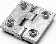 POK Range Accessories External hinges The hinges can be delivered separately or assembled. The protection class is retained when correctly mounted. The hinges allow the lids to be opened up to 185.