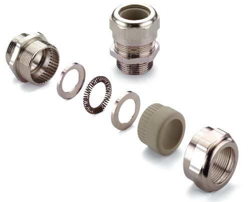 Cable glands ADE 4F EMC cable glands L L SW 1 SW 2 L1 Thread T For use in hazardous areas: EEx e II, EEx d IIB, EEx d II C 2000 cm 3 These cable glands are certified in accordance with LCIE