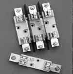 Power Distribution Blocks EURO/IEC FUSE BASES Modular Fuse Bases CC Series: 4 size ranges: will accept 8x31mm, 10x38mm, 14x51mm & 22x58mm, Class CC, Midget, 20A/250V Class H/K/R fuse