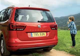 The car that adapts to your driving mood At the touch of a button 3 With the SEAT Drive Profile you can adjust your SEAT Alhambra s settings 4 Your