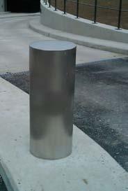 The Static PAS 68 Terra Pyramids Bollards with SMT (Shallow Mount Technology) from Frontier Pitts.