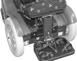 Wheels The front wheels of the wheelchair, the drive wheels, have