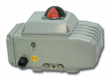 DESIGN FEATURES Series 1000 On-Off Rotary Electric Actuator Standard Features SERIES 1000 ELECTRIC ACTUATORS Torque Output Range: 434in-lb to 17,700in-lb Housing: NEMA 4, watertight,