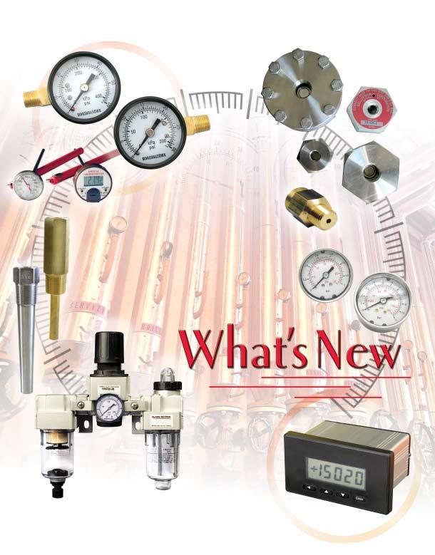 What s New pg. 0 arshalltown GG Value Series pg. 53 Pocket Thermometers pg.47 Snubbers pg. 48-50 Diaphragm Seals pg.