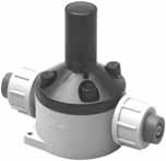 Accessories Counter-pressure valve Adjustable valve for installation in the discharge tube.