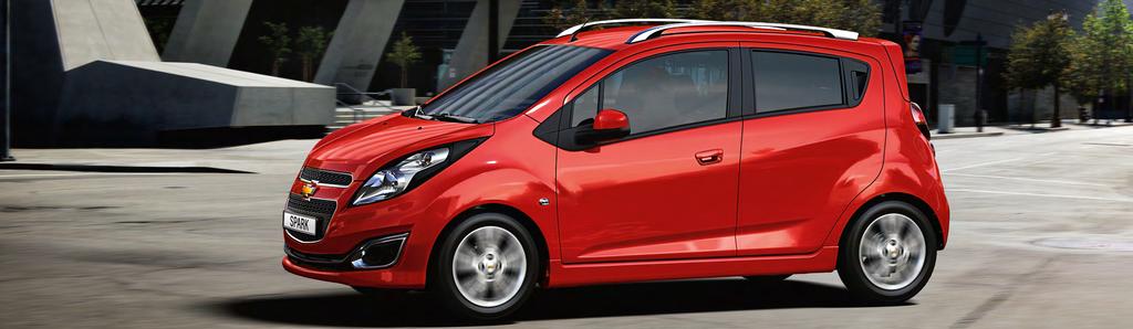 FITS YOUR WORLD PERFECTLY. Chevrolet Spark represents the flair to live out loud and go further. This unique 5-door city car is both practical and versatile.